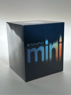 Apple home pod mini blue